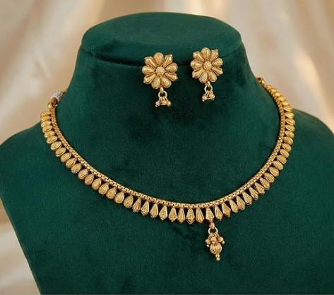Traditional Gold Plated Necklace